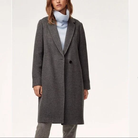 BABATON STEDMAN  COAT SIZE SMALL - WOOL AND CASHMERE - Picture 1 of 10
